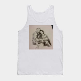 Prince Harry & Duchess Meghan Markle Portrait Tank Top